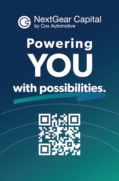 Powering You 11.55" x 17.5" Tabletop Retractable Banner