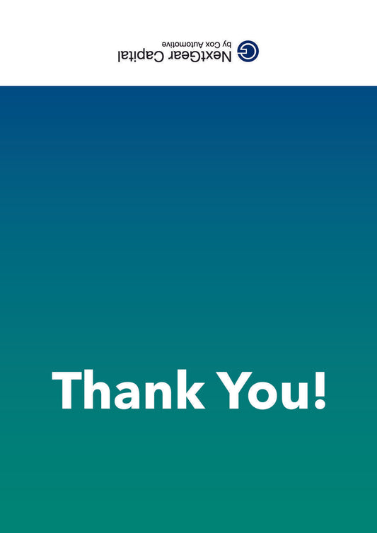 Thank You Card (5 Pack)